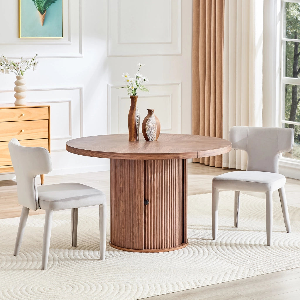 SEDIA da pranzo T 80,7 cm Grigio chiaro Set da 2 pezzi