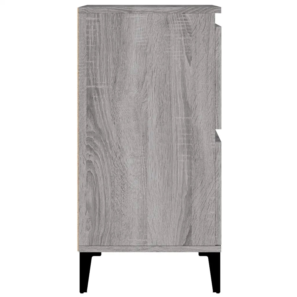Credenza | Madia | Buffet da pranzo | Armadio da pranzo Grigio Sonoma 60x35x70 cm in Legno Multistrato