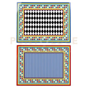 TOVAGLIETTA RIGIDA DISEGNO FOULARD SET DA 2