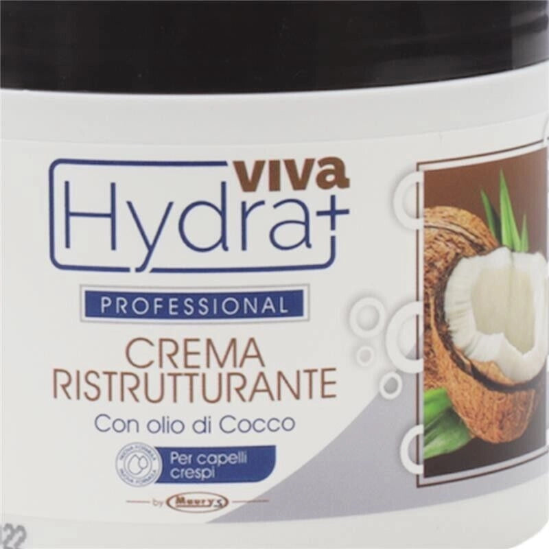 MAURY'S PROFESSIONAL CREMA RISTRUTTURANTE CAPELLI CRESPI CON OLIO DI COCCO 500ML SENZA PARABENI ANALLERGICA