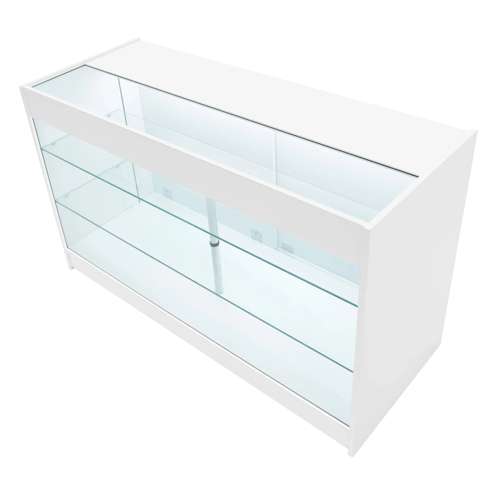 Set Banconi Bianco Triton LED K1500 B1500 CM60 con Serratura e Ripiani