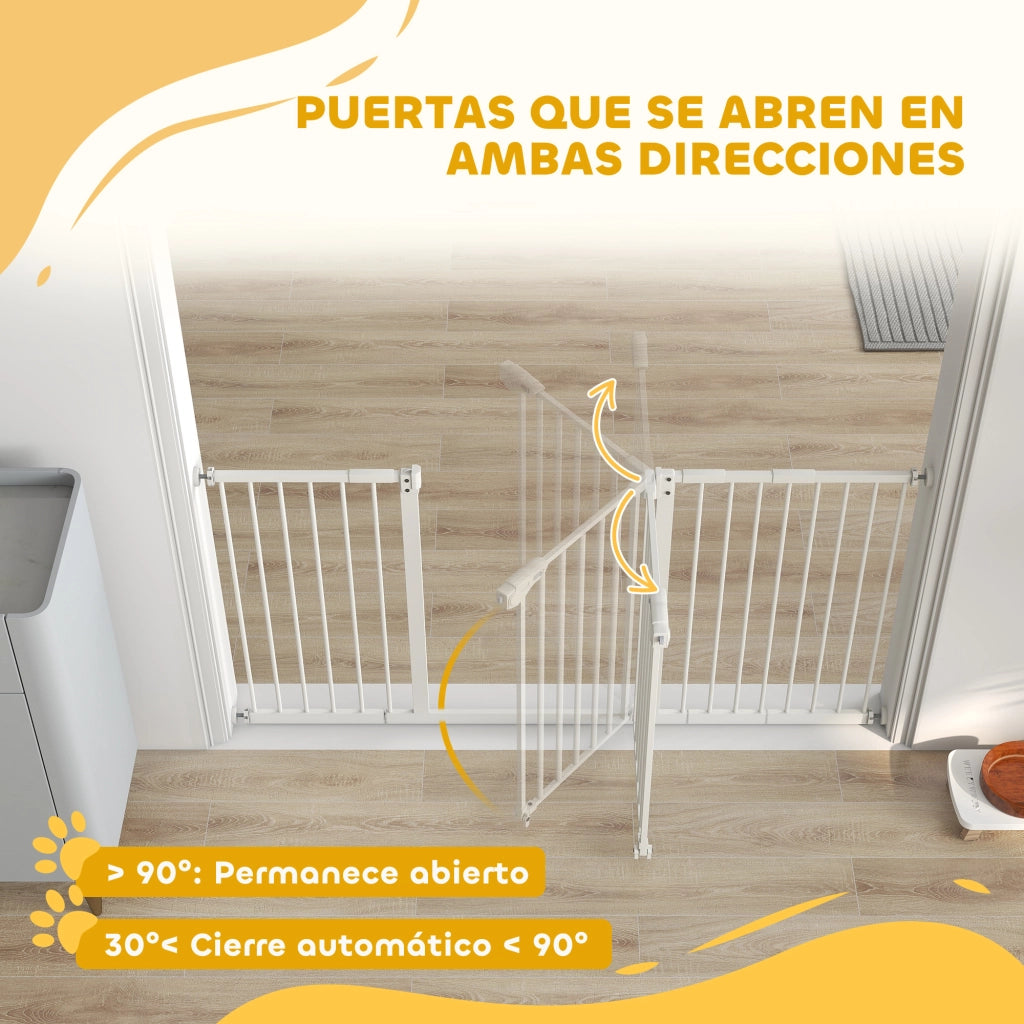 Barriera di Sicurezza Estensibile ¨C Minimal ¨C Bianco 74-147,5x76,2 cm