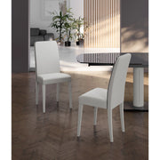 Set di 2 Sedie in similpelle Anita 59cm X 46cm H 99cm Stones