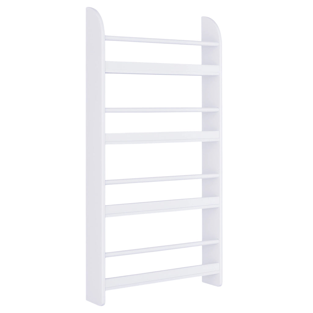 Libreria a Parete con 4 Ripiani ¨C Minimal ¨C 59x12x113cm Bianco