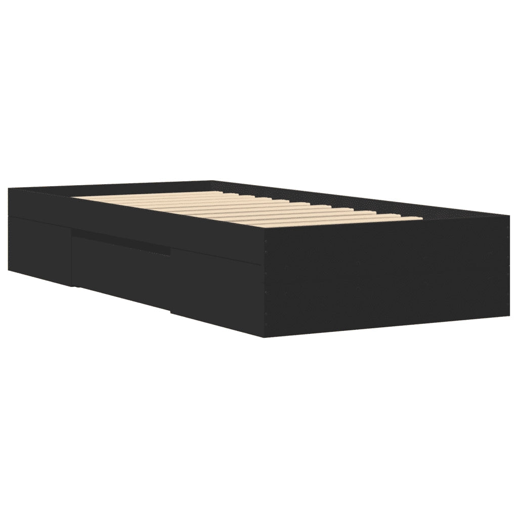 Giroletto Nero 75x190 cm in Legno Multistrato 3295528
