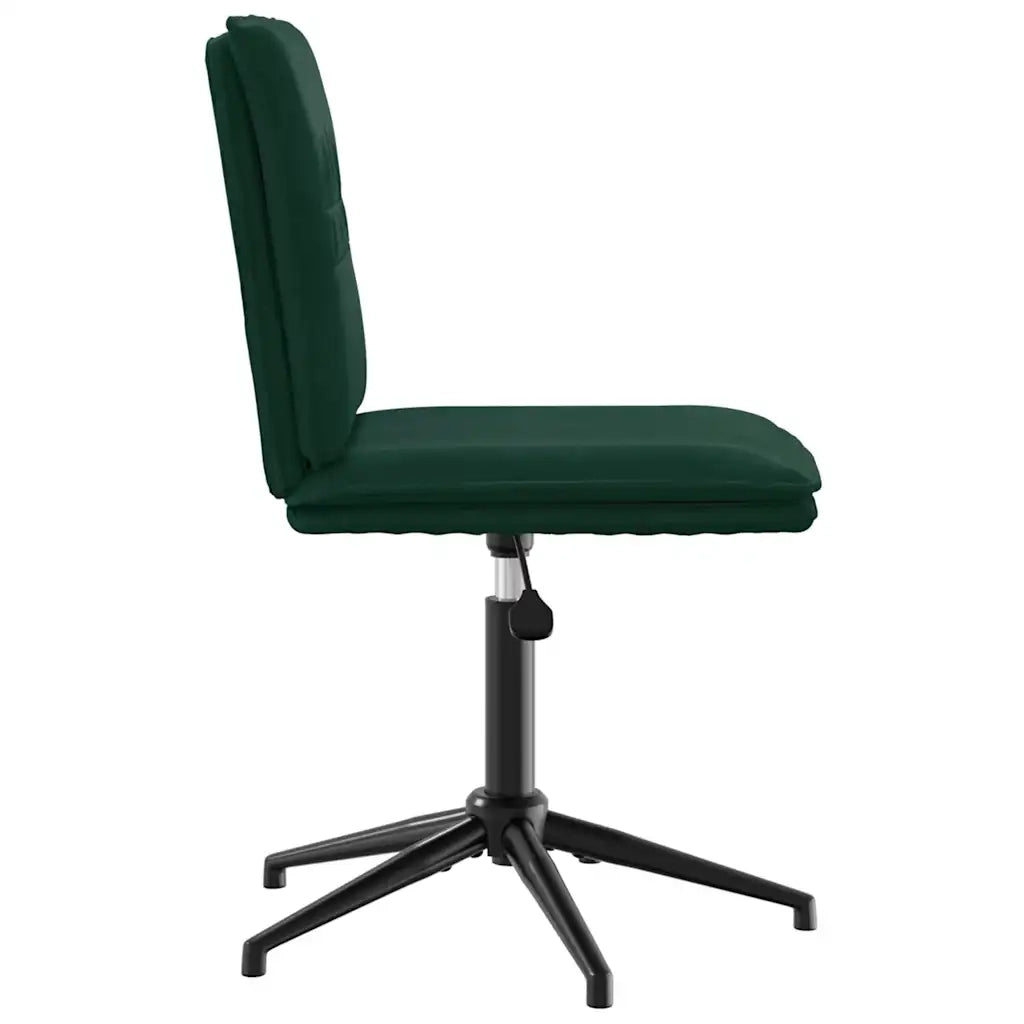 Sedia da Pranzo Grigio Scuro in Velluto 4101269