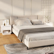 Comodini 2 pz Bianchi 45x34x44 cm in Truciolato 809513