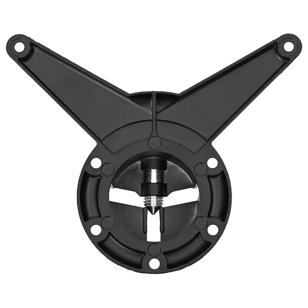 Set Gambe Tavolo Altezza Regolabile Nere 870 mm
