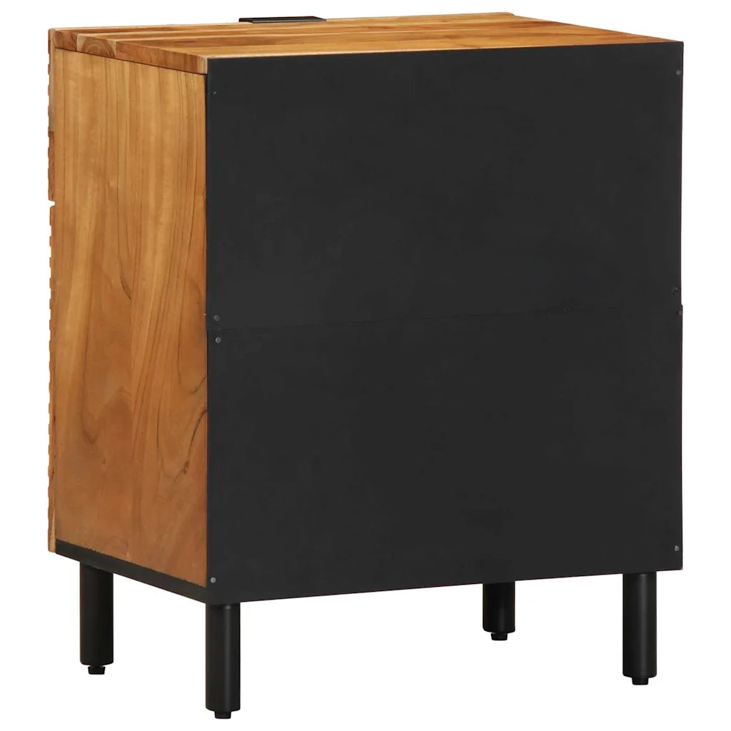 Armadio da Notte con cassetto Marrone 50 x 33 x 60 cm 4017764