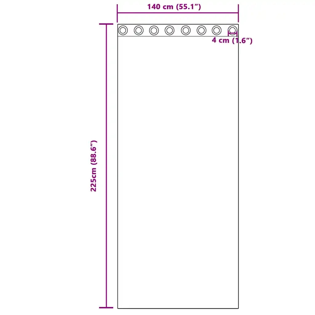Tende Oscuranti | Tende Blackout 2 pz Rosa scuro 140 x 225 cm Velluto