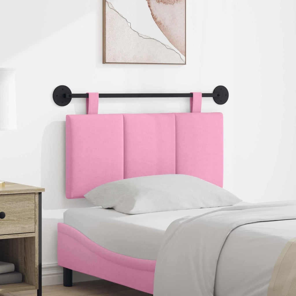 Testiera | Testata sospesa Rosa Tessuto