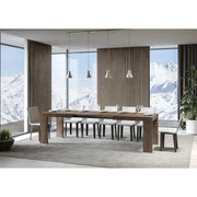 Tavolo allungabile 200/304x90 cm Roxell Premium - Noce