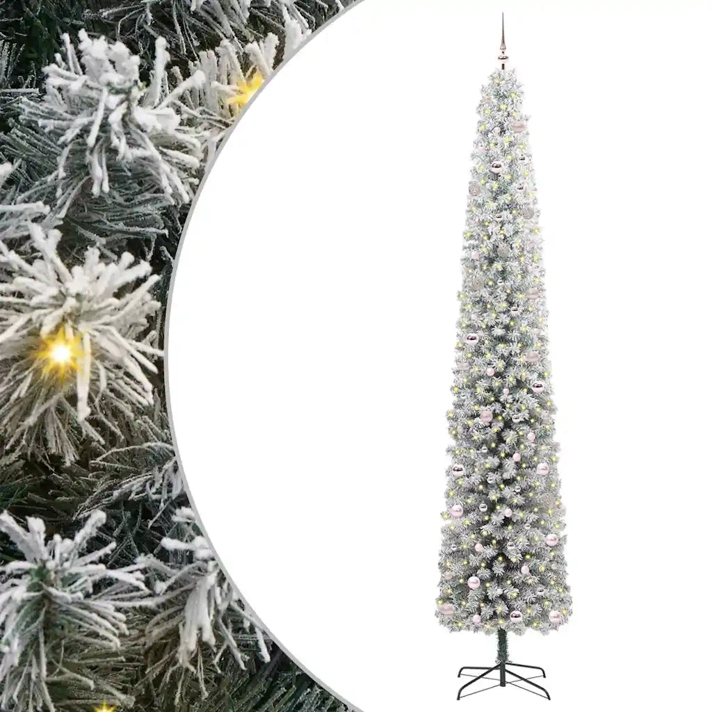 Albero di Natale artificiale con 300 LED Verde 300 cm