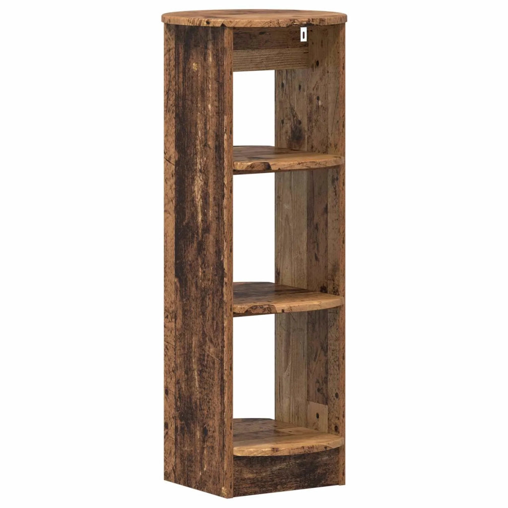 Mobile laterale Legno vecchio 40 x 40 x 100 cm 899850