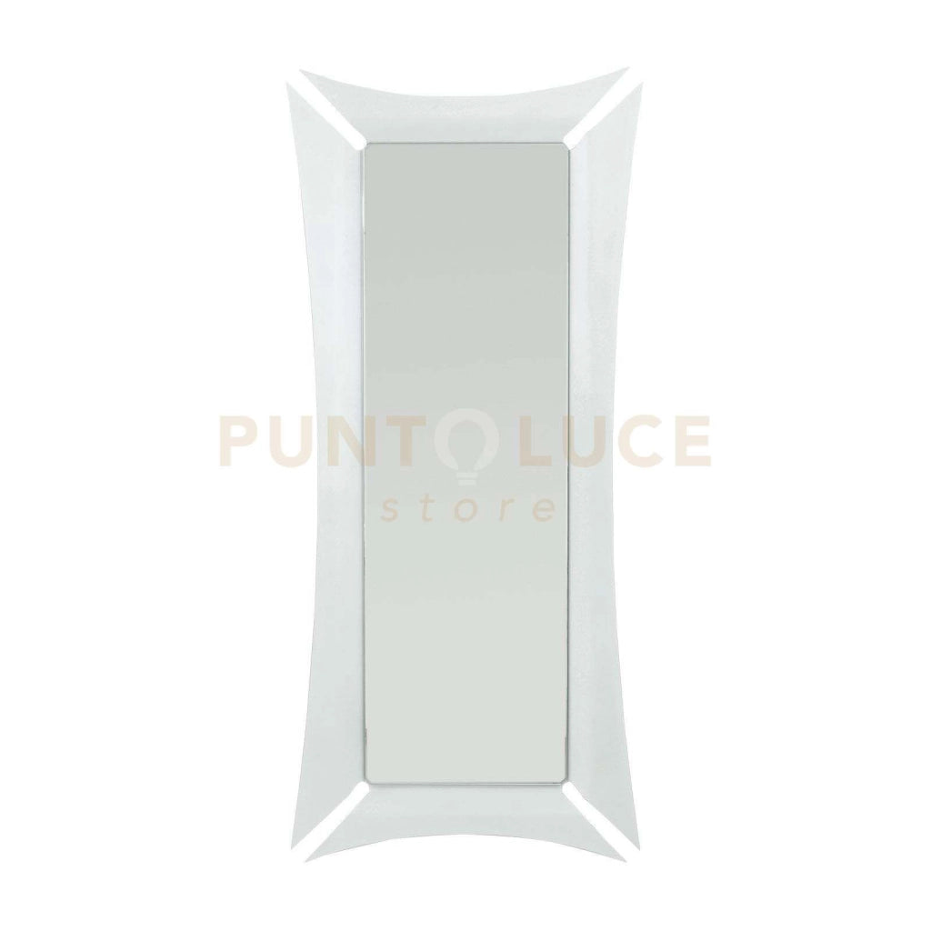 Specchio lungo da terra Morgana Bianco