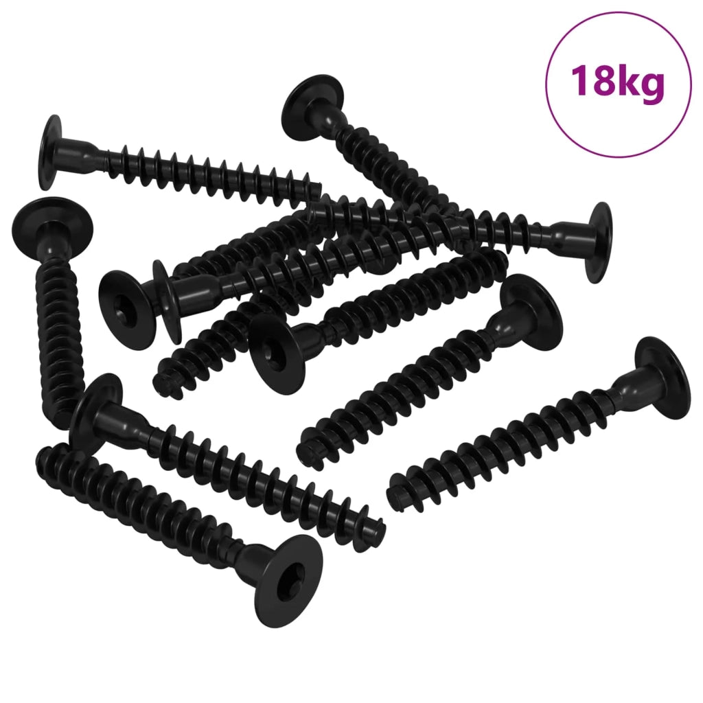 Vite a testa esagonale 5143 pcs Nero Ferro 864543