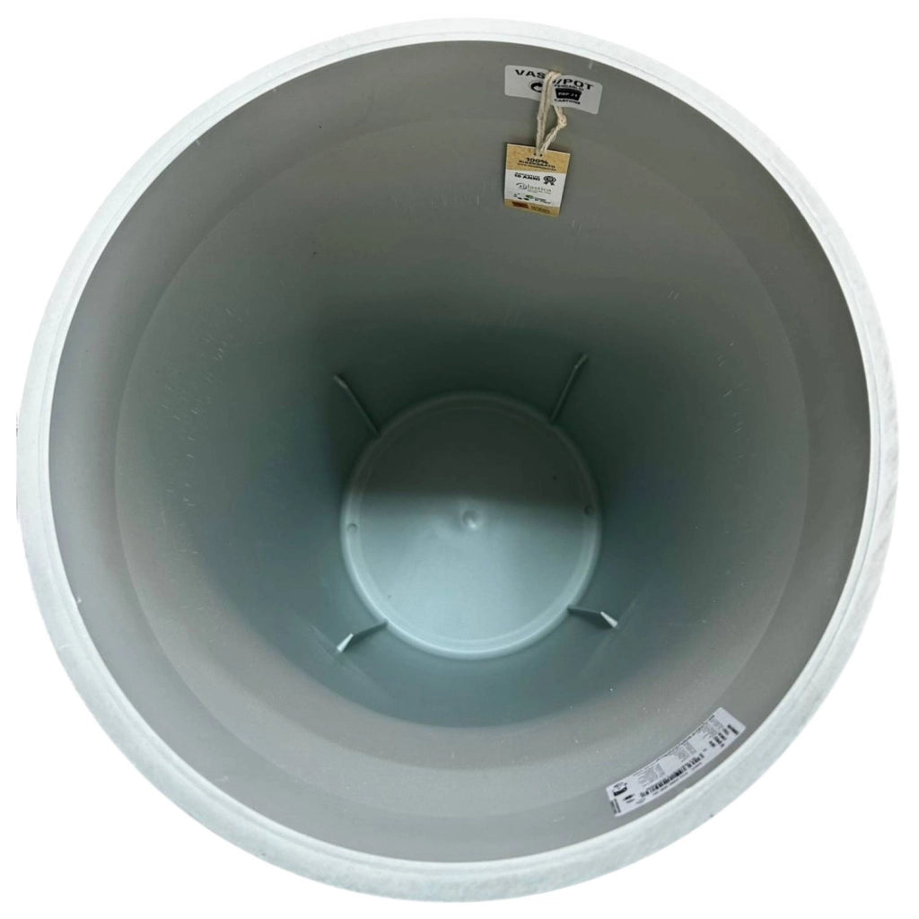 VASO CONICO ALTO BIANCO 29x52 ArtPlast