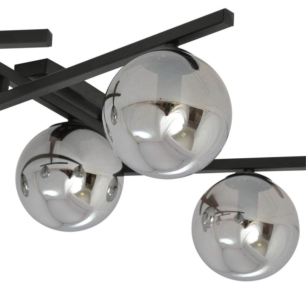 Lampadario Emibig SMART 5 nero/grafite 5xE14 dimmer
