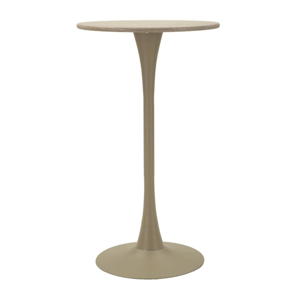 Tavolo Bar VKH889, Beige, MDF, 60x60x106 cm