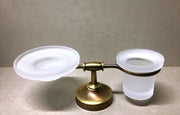 Porta Sapone Bicchiere 900 Da Appoggio Bronzo - Capannoli