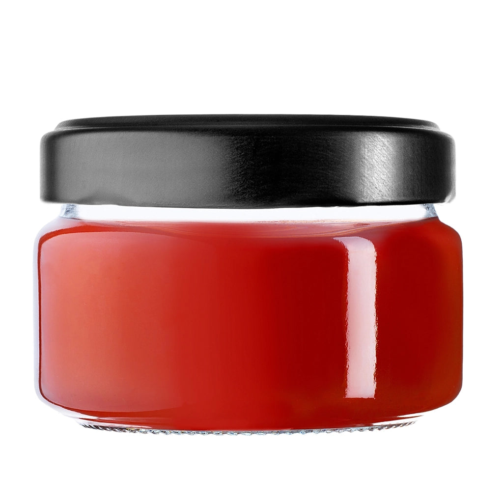 KADAX Denia barattoli per conserve 250ml 10 pezzi 82mm + coperchio "Brown Bee"