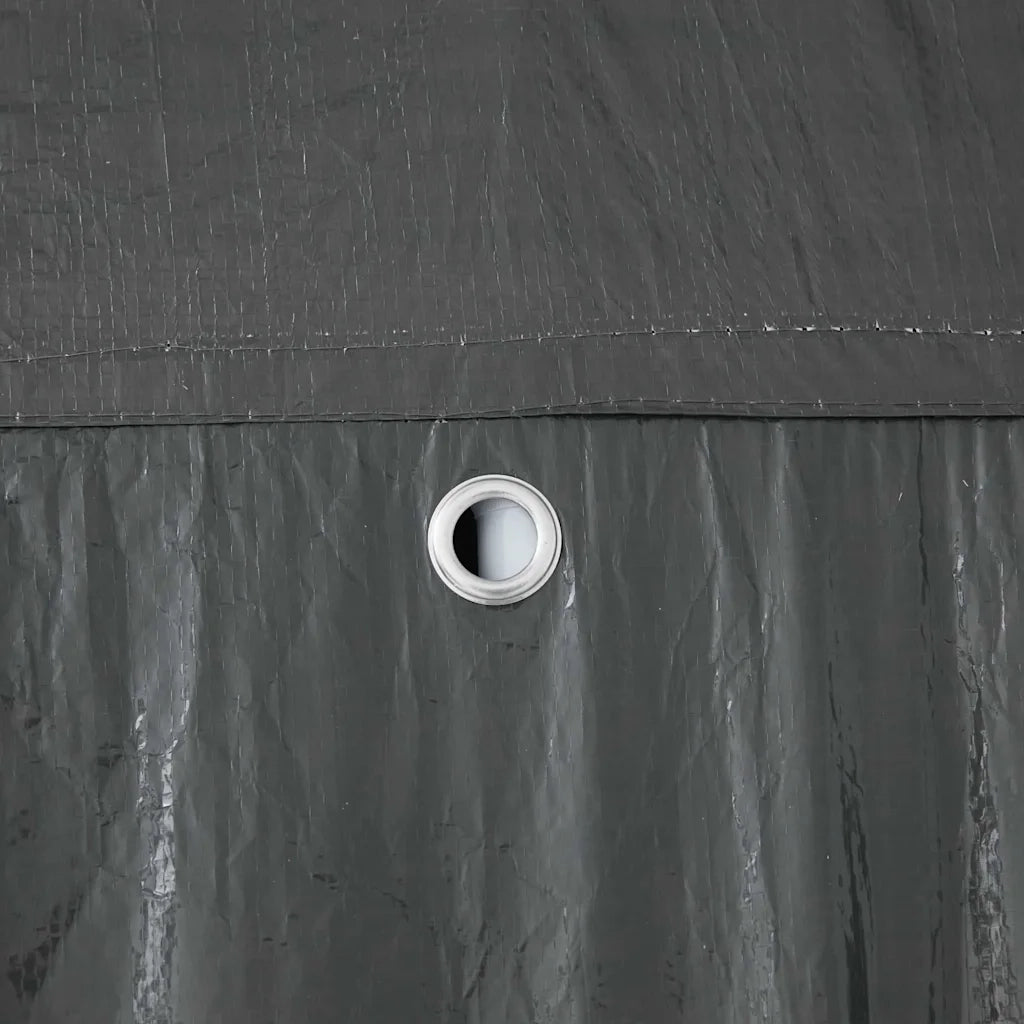 Tenda Party Antracite 600 x 400 x 266 cm Polietilene e Acciaio 42003431