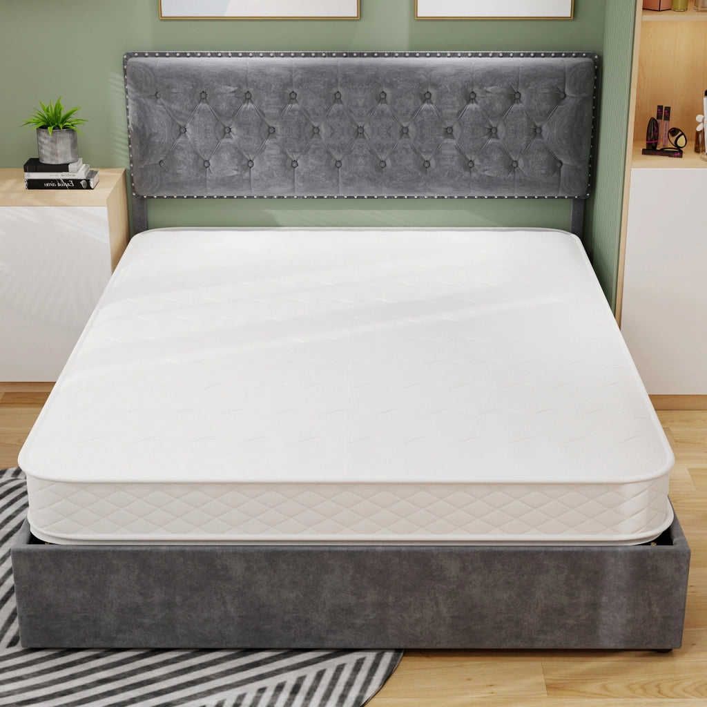 Materasso a molle indipendenti 3D bianco 160x200 cm