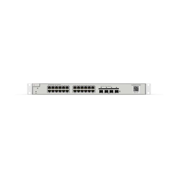Reyee cloud switch managed gigabit l3 24 x ge 4 x sfp+ routing statico, 19 rack mount - RG-NBS5200-24GT4XS