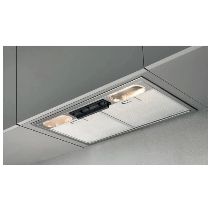 Silverline 1201 INCASSO Integrato Acciaio inox 337 m³/h D