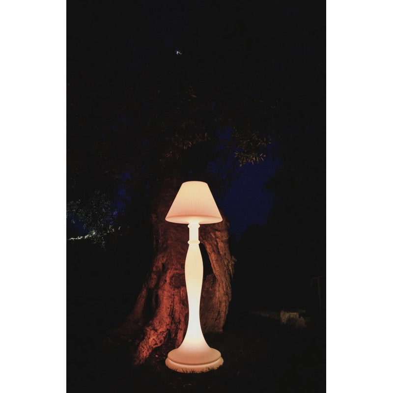Lampada da terra di design H180 in polimero LED RGB per interno ed esterno - Made in Italy - Monacis