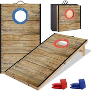 Set di Cornhole da gioco 6 x 0,3 m con 6 cuscini e borsa portatile