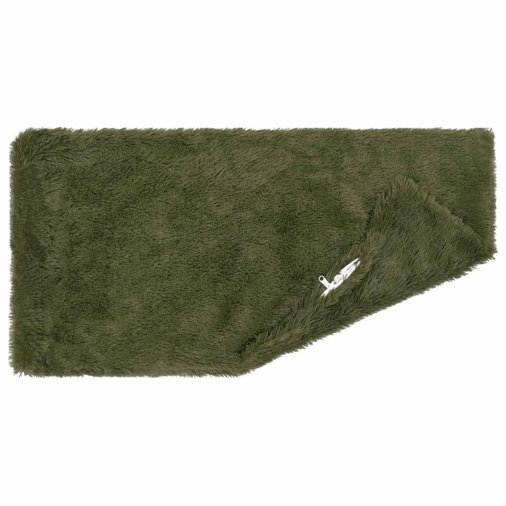 Cuscino con cuscino HEERLEN 2 pz Verde Fleece PV 924035