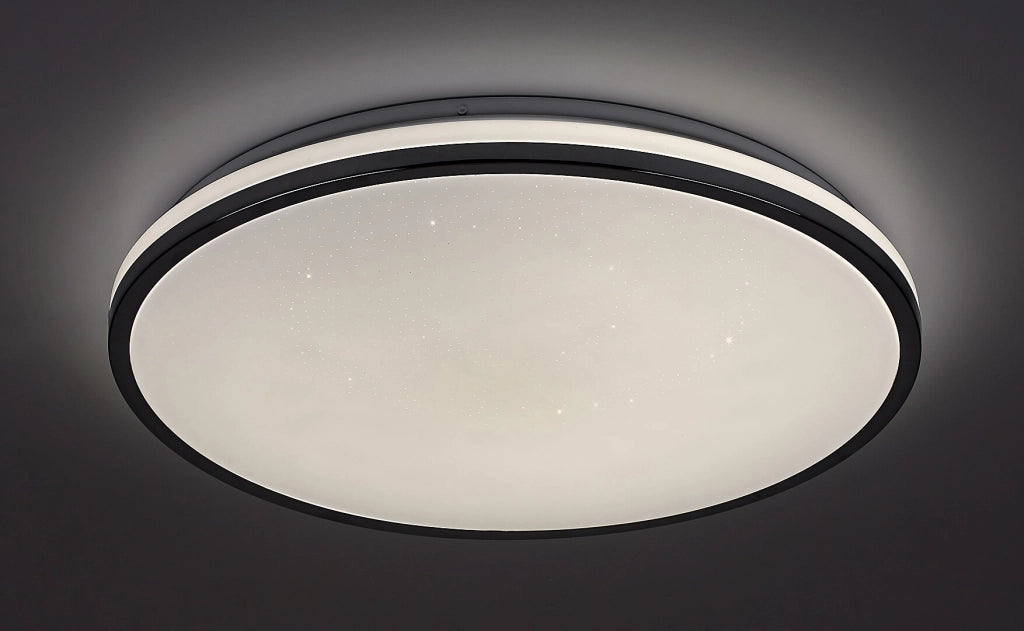 Plafoniera LED Rabalux Linden 49cm 50W cromo con telecomando