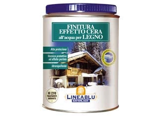 FINITURA ALL'ACQUA EFFETTO CERA PER LEGNO  HI 2310 trasparente ambrato ml.750    SAYERLACK