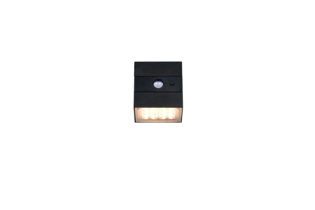 Applique solare da esterno TALCA LED nero IP65 PIR
