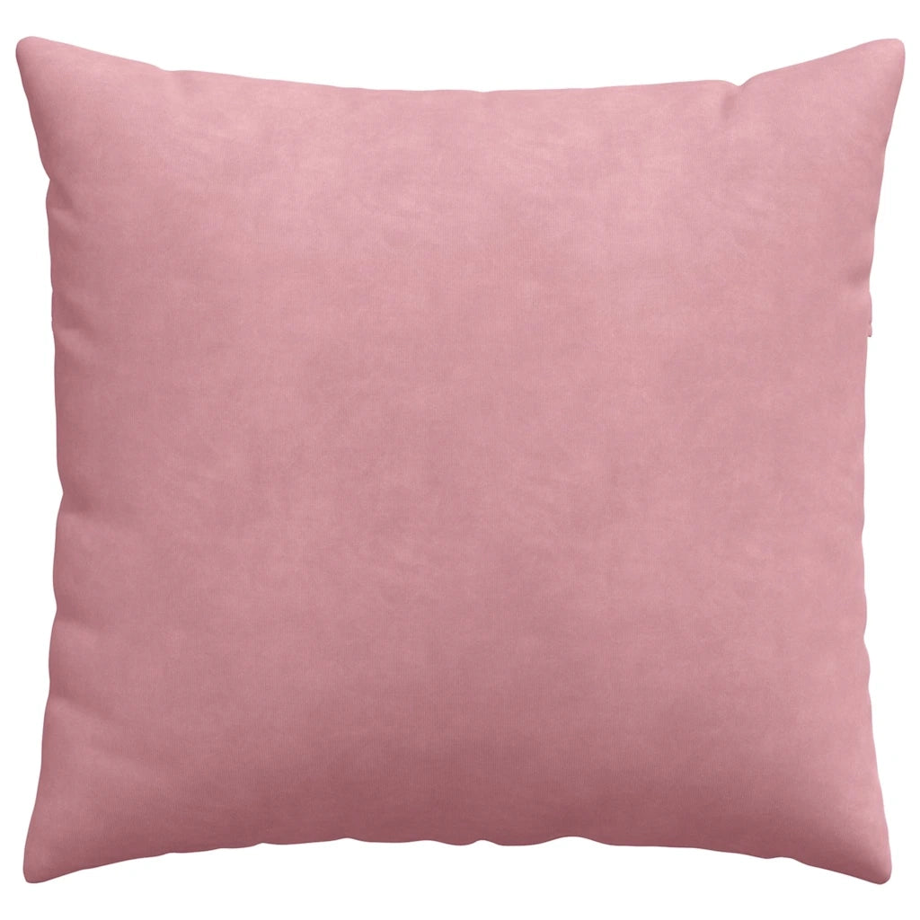 Cuscini da Divano 2 pz | Cuscini per sedie Rosa 50 x 50 cm Tessuto in Cords