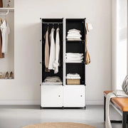 Cassa da appendiabiti / cassetti - 74 x 47 x 147 cm; 8 Cubi