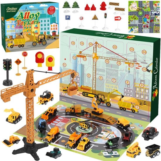 Adventale Calendario per Auto Blind Box 24-giorni Countdown Set per Auto