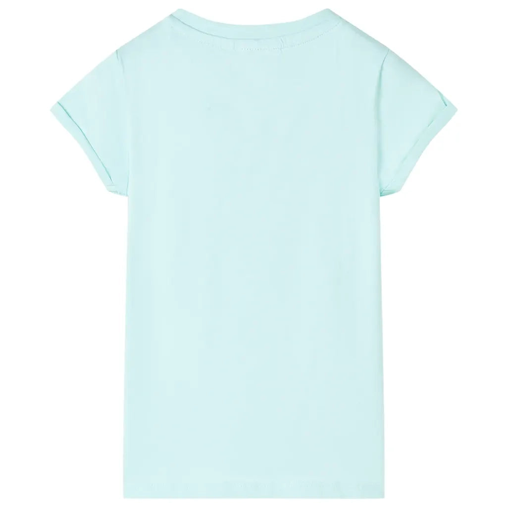 Maglietta da Bambina Acqua Chiaro 128