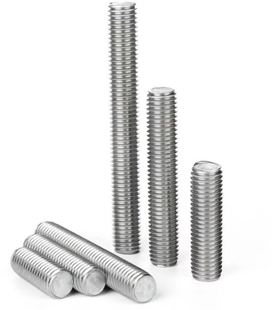 Viti a barra in acciaio inossidabile M12x70mm - Asta di fissaggio - Barra di fissaggio - Ingresso di barra - Duraturo - Alta qualità