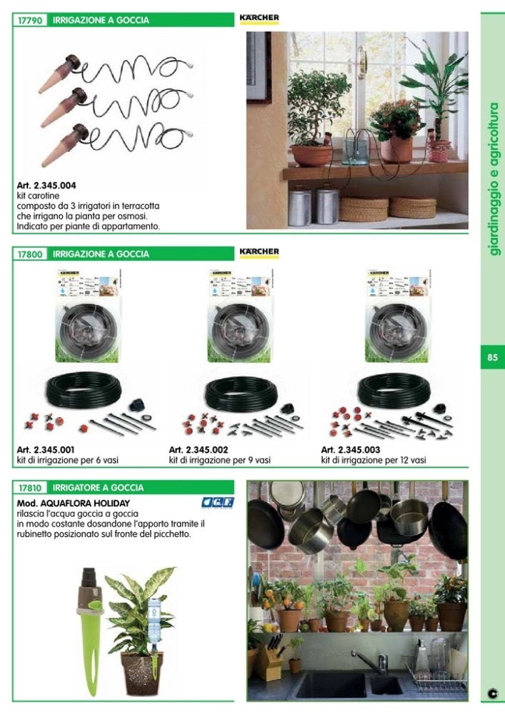 1pz irrigatore a bottiglia 'aquaflora holiday' cod:ferx.46343