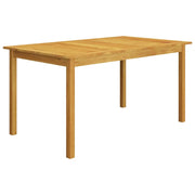 Set Mobili da Pranzo per Giardino 7 pz Nero 3067826