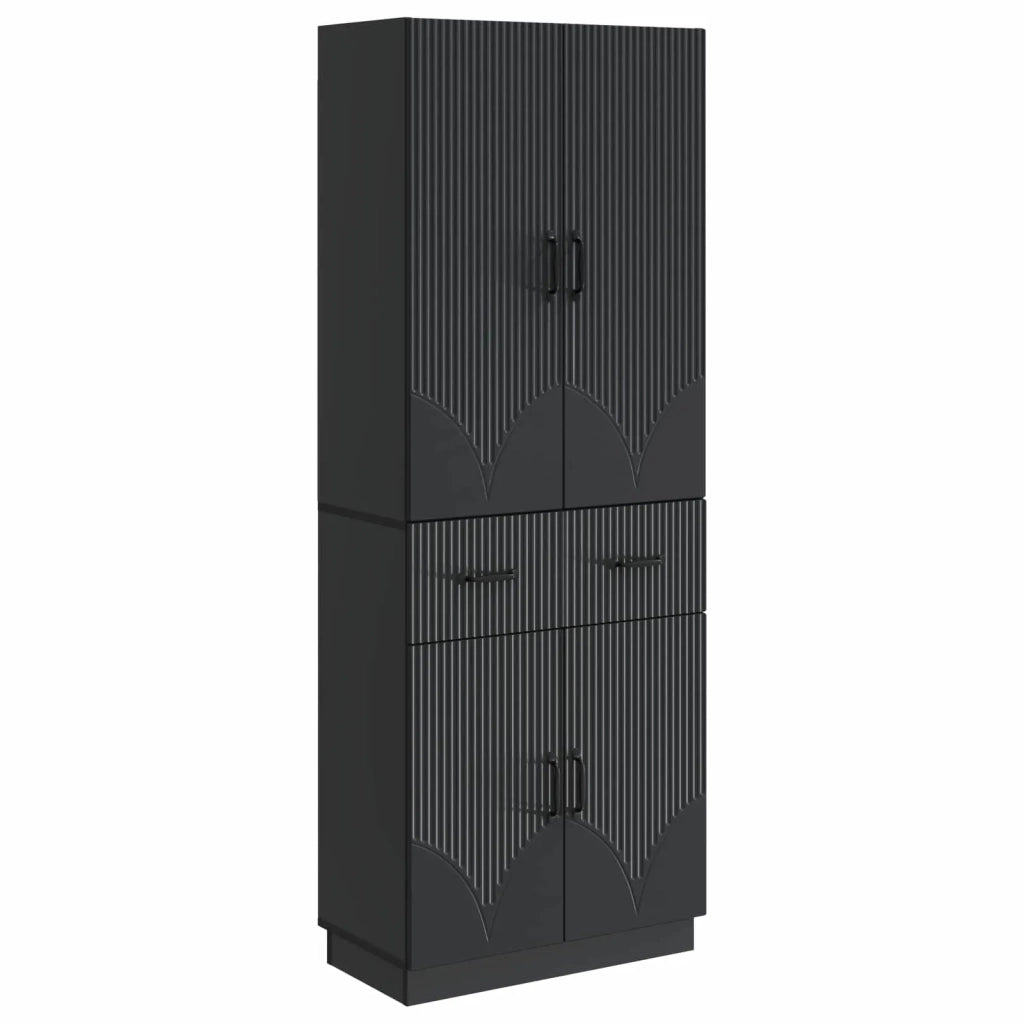 Set di armadi 2 pz Nero Legno ingegnerizzato 3416827