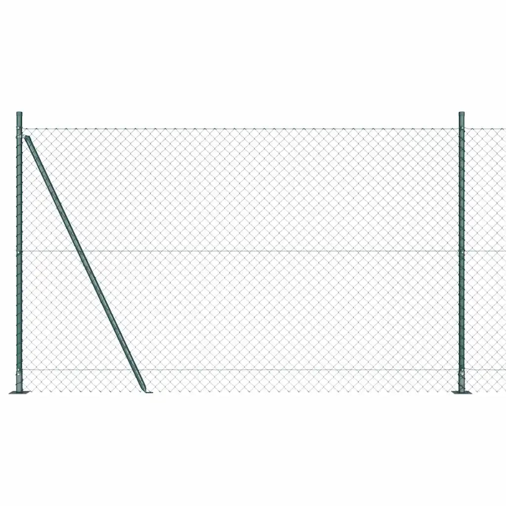 Palo della recinzione Verde 10 x 1,4 m (maglia 60 x 60 mm) 3351239