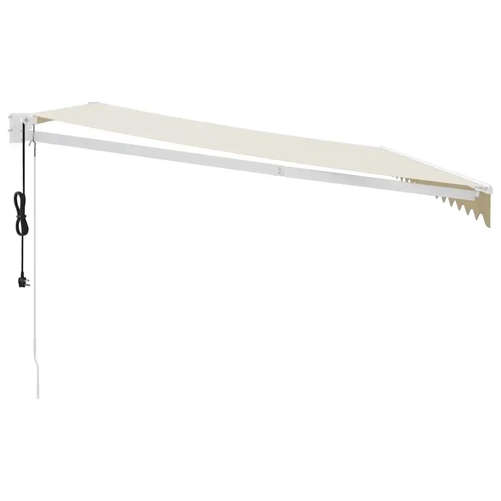 Tenda Sole Automatica Retrattile Crema 4x3 m 3154478