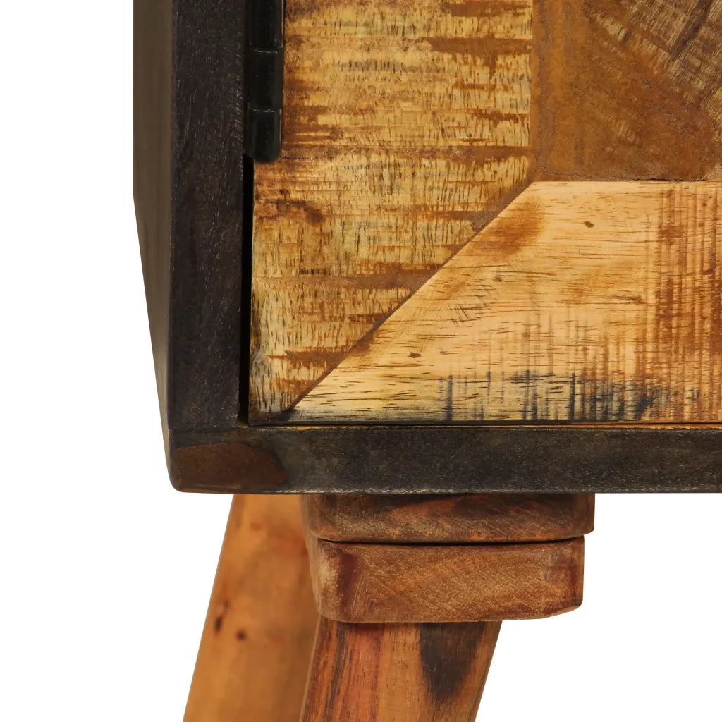 Credenza in Legno Massello di Mango 85x30x75 cm 246161
