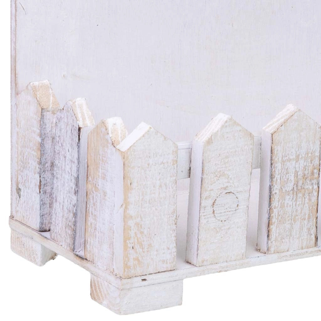 Portavaso in legno 32x17x44h cm