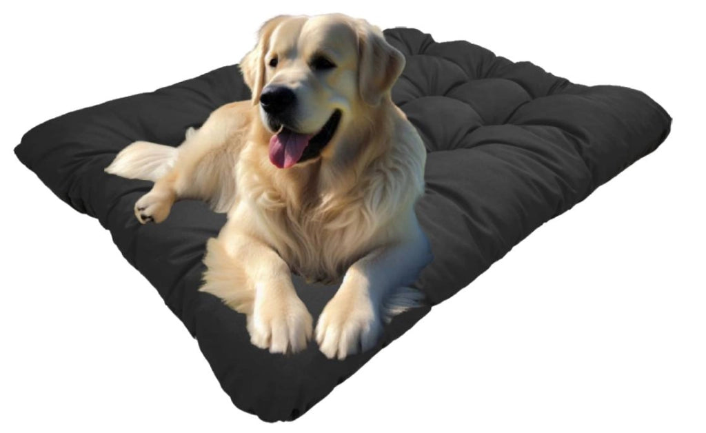 AIO FACTORY 80x60 cm PRESTIGE Cuccia per cani impermeabile personalizzabile Nero