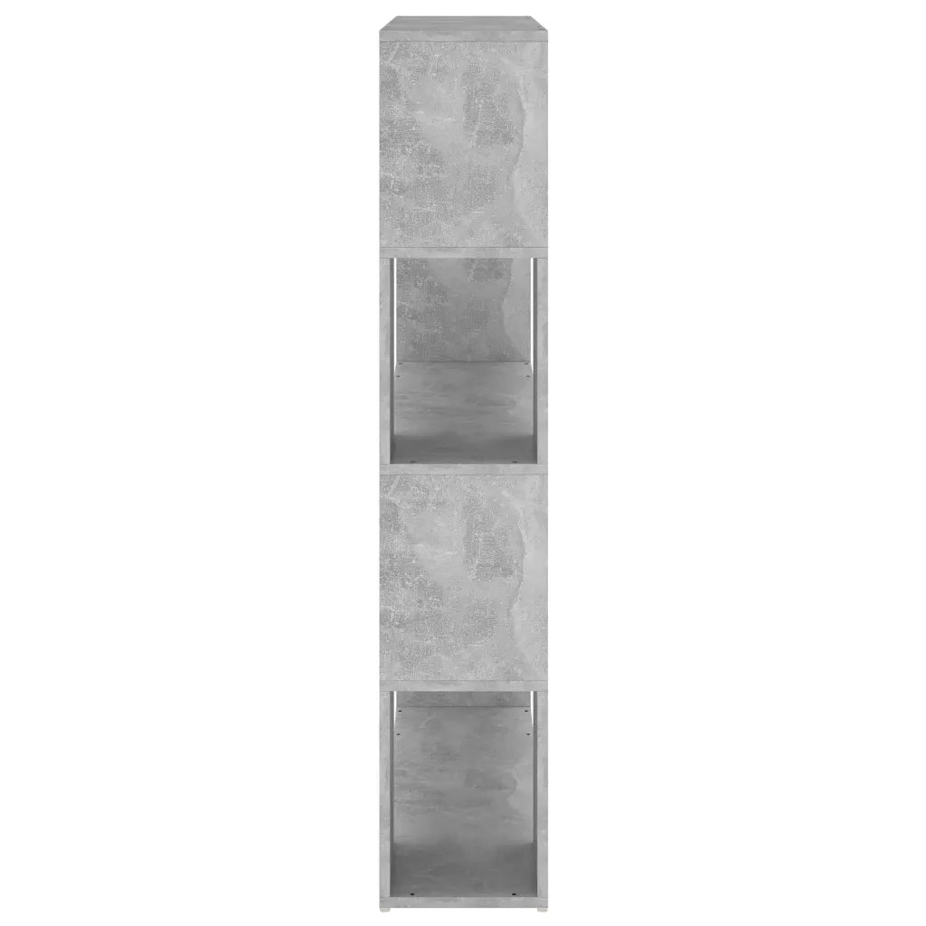 Libreria/Divisorio Grigio Cemento 100x24x124 cm 809192