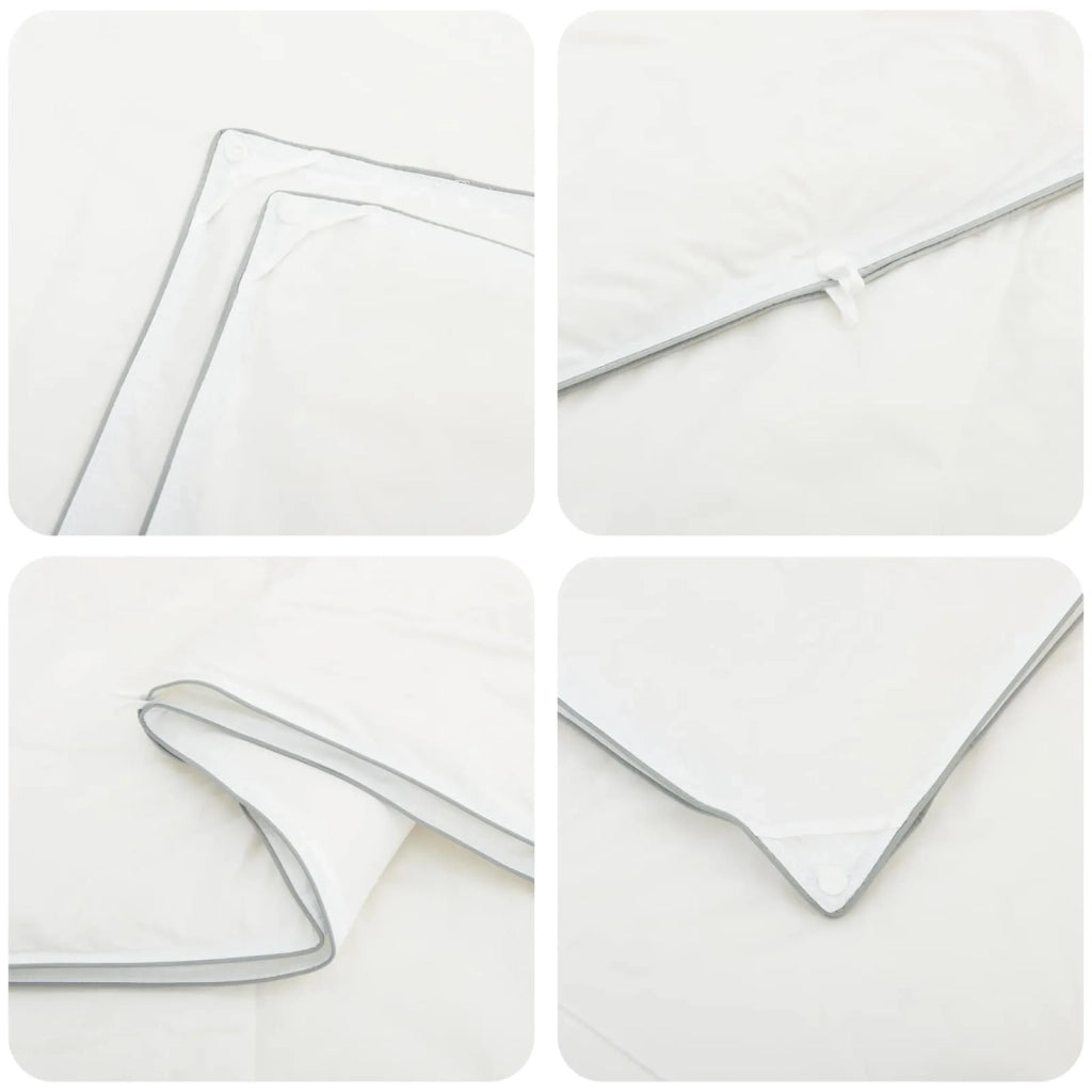 Set di piumone e cuscini 3 pcs 200x220 cm 4 stagioni Lana 3442058